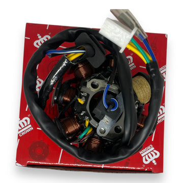 ESTATOR DE BOBINAS (6 NUCLEOS) "CROWN" AKT-125W FLEX