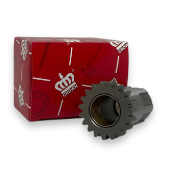 PIÑON CRANK CLUTCH (19T) "CROWN" AKT-125/TT-125/EVO-125