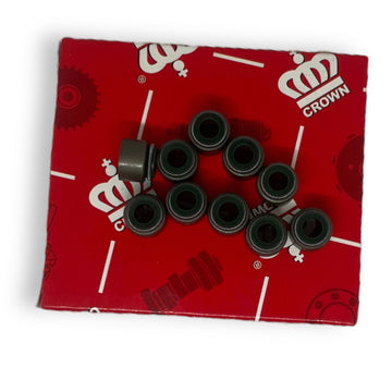 SELLO DE VALVULAS (BOLSA X10)(200 UNIDADES O MAS 20 % CONTADO Y 10 % A CREDITO) "CROWN" BOXER CT100 TEC