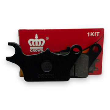 PASTILLAS DE FRENO DEL "CROWN" "SEMI-METALIZADAS" VIVA-R/WAVE-110S/SZ-160RR