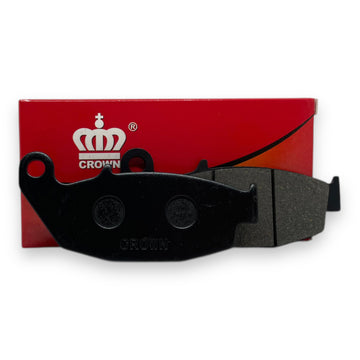 PASTILLAS DE FRENO TRAS "CROWN" "SEMI-METALIZADAS" APACHE 160-180-200/TTXR-200 TRAS