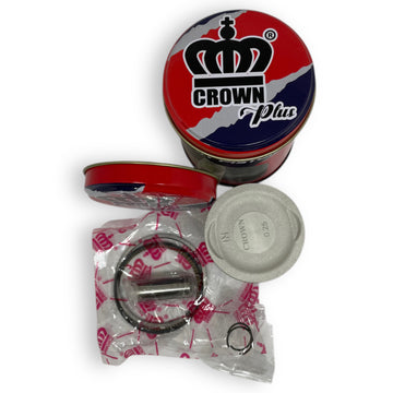 KIT PISTON 0.25 "CROWN" "TIPO ORIGINAL"(CAJA METALICA) CB-110/DREAM NEO