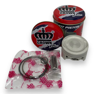 KIT PISTON 0.75 "CROWN" "TIPO ORIGINAL"(CAJA METALICA) CB-110/DREAM NEO