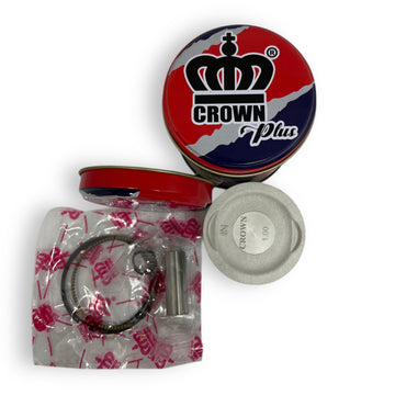 KIT PISTON 1.00 "CROWN" "TIPO ORIGINAL"(CAJA METALICA) CB-110/DREAM NEO