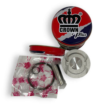 KIT PISTON 0.75 "CROWN" "TIPO ORIGINAL" DISCOVER-125ST (4 VALVULAS)