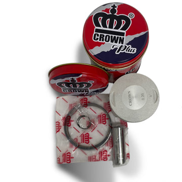 KIT PISTON 0.25 "CROWN" "TIPO ORIGINAL" FZ 2.0 /SZR 2.0/XTZ-150