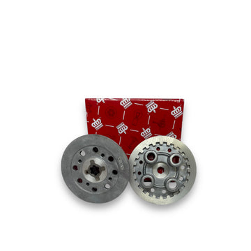 CENTRO Y PLATO EMBRAGUE "CROWN" (4 DISCOS TIPO XL) LIBERO-125/YBR-125 ESD/XTZ-125 M.N