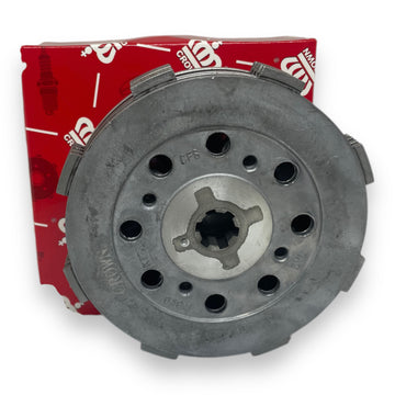 CENTRO Y PLATO EMBRAGUE COMPLETO "CROWN" LIBERO-125/YBR-125 ESD/XTZ-125 M.N