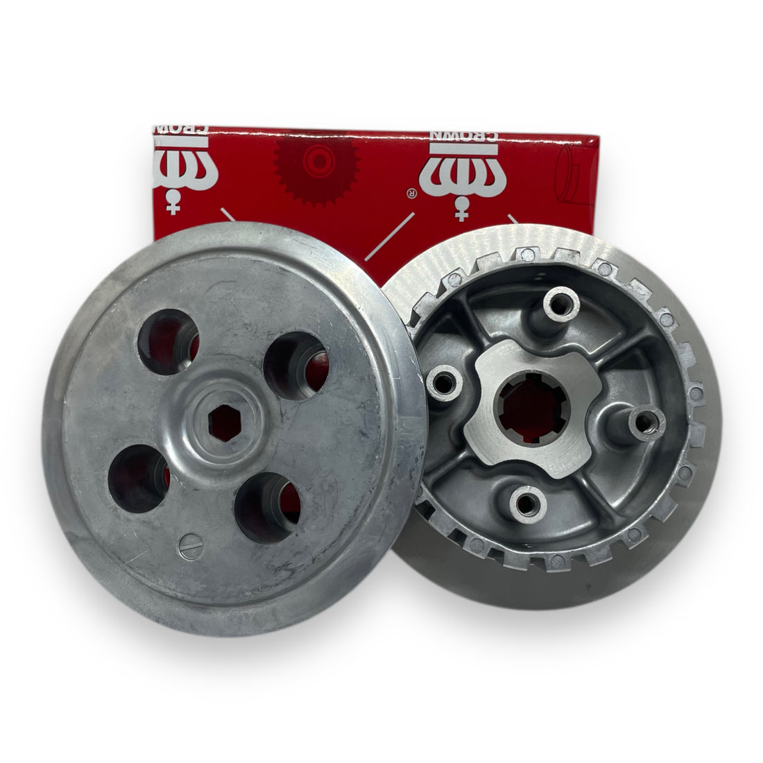 CENTRO Y PLATO EMBRAGUE "CROWN" XTZ-250/YBR-250/FAZER-250