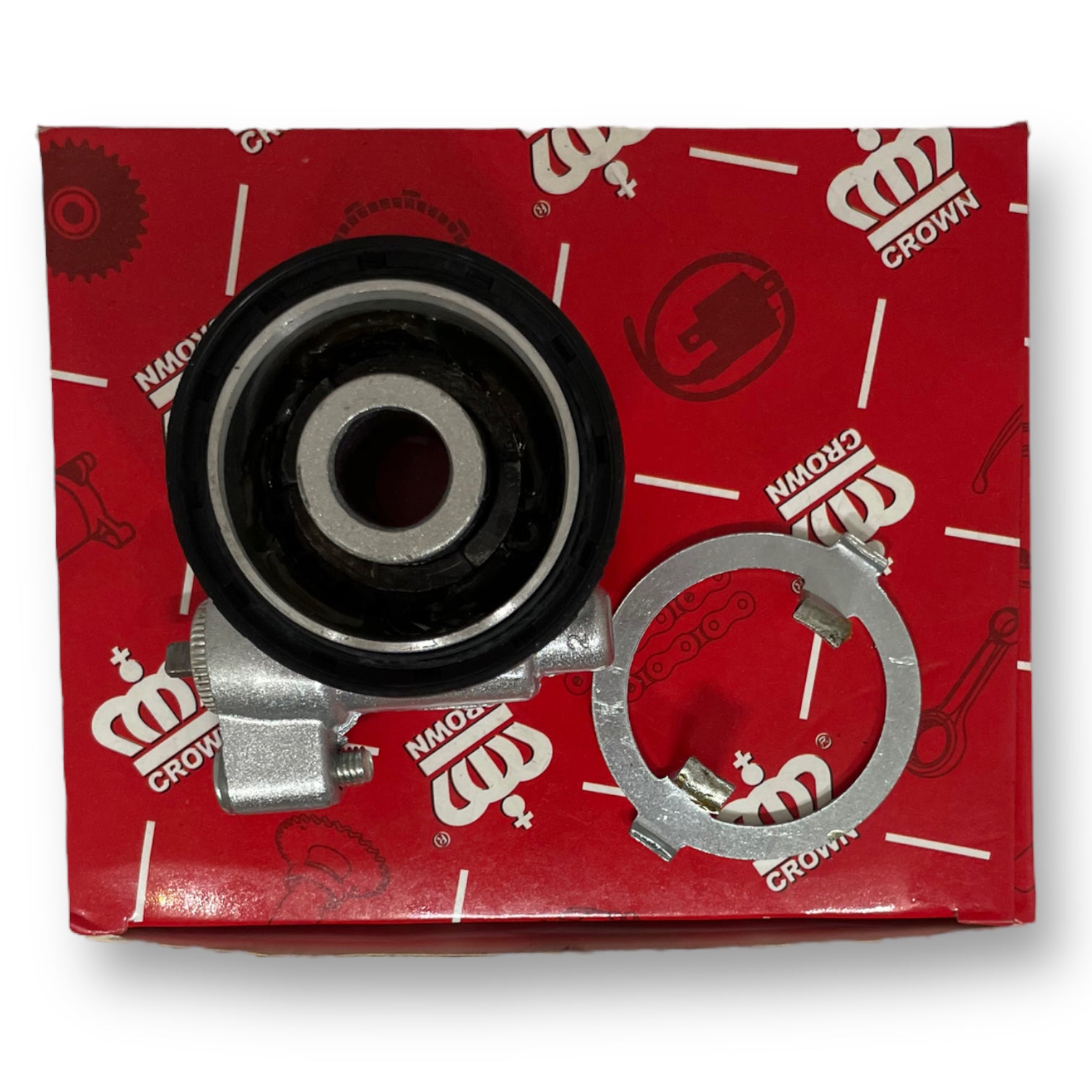 CONJUNTO PIÑON VELOCIMETRO (GRIS) "CROWN" AKT-125S