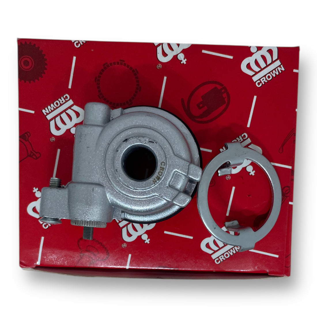 CONJUNTO PIÑON VELOCIMETRO (GRIS) "CROWN" AKT-125S