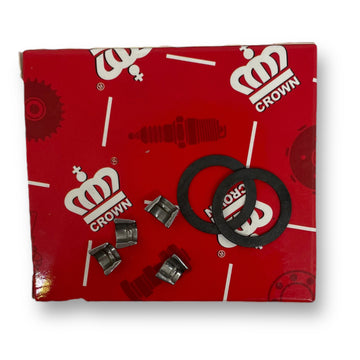 KIT CUÑAS DE VALVULA Y ARANDELA BOXER CT 100/CALIBER 115/PLATINO 100