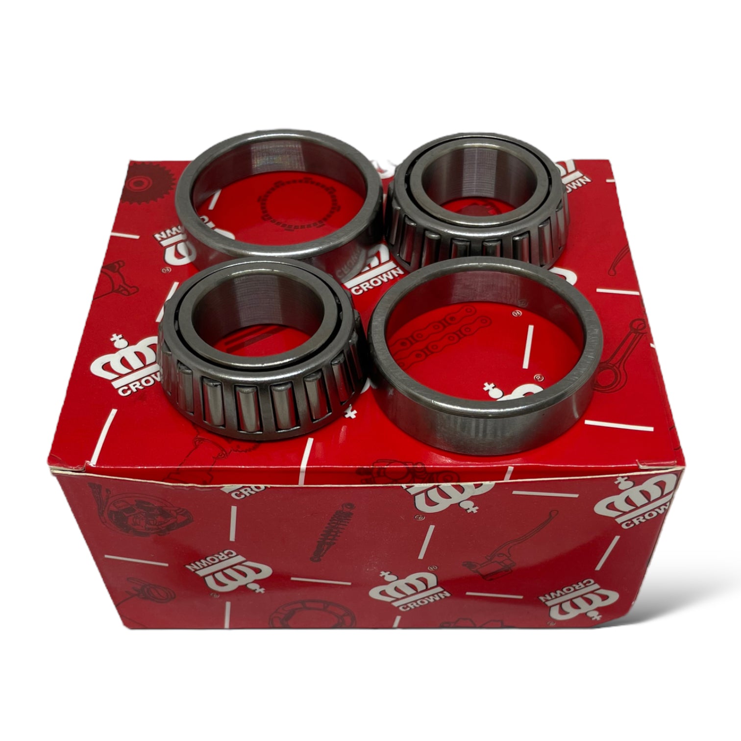 KIT CUNAS DIRECCION (RODILLO) "CROWN" AKT-200SM/TTR/MRX-125/150/KLX-150