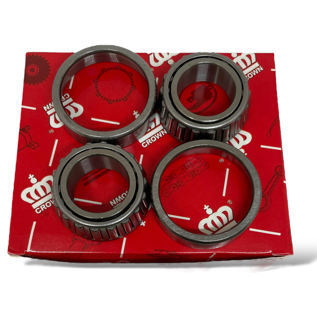 KIT CUNAS DIRECCION (RODILLO) "CROWN" AKT-200SM/TTR/MRX-125/150/KLX-150
