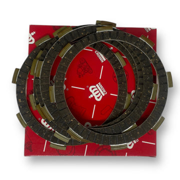 KIT DISCOS CLUTCH X5 PCS "CROWN" AKT125S/SL/NKD/TT/EVO/XL125/185/ CBF-150