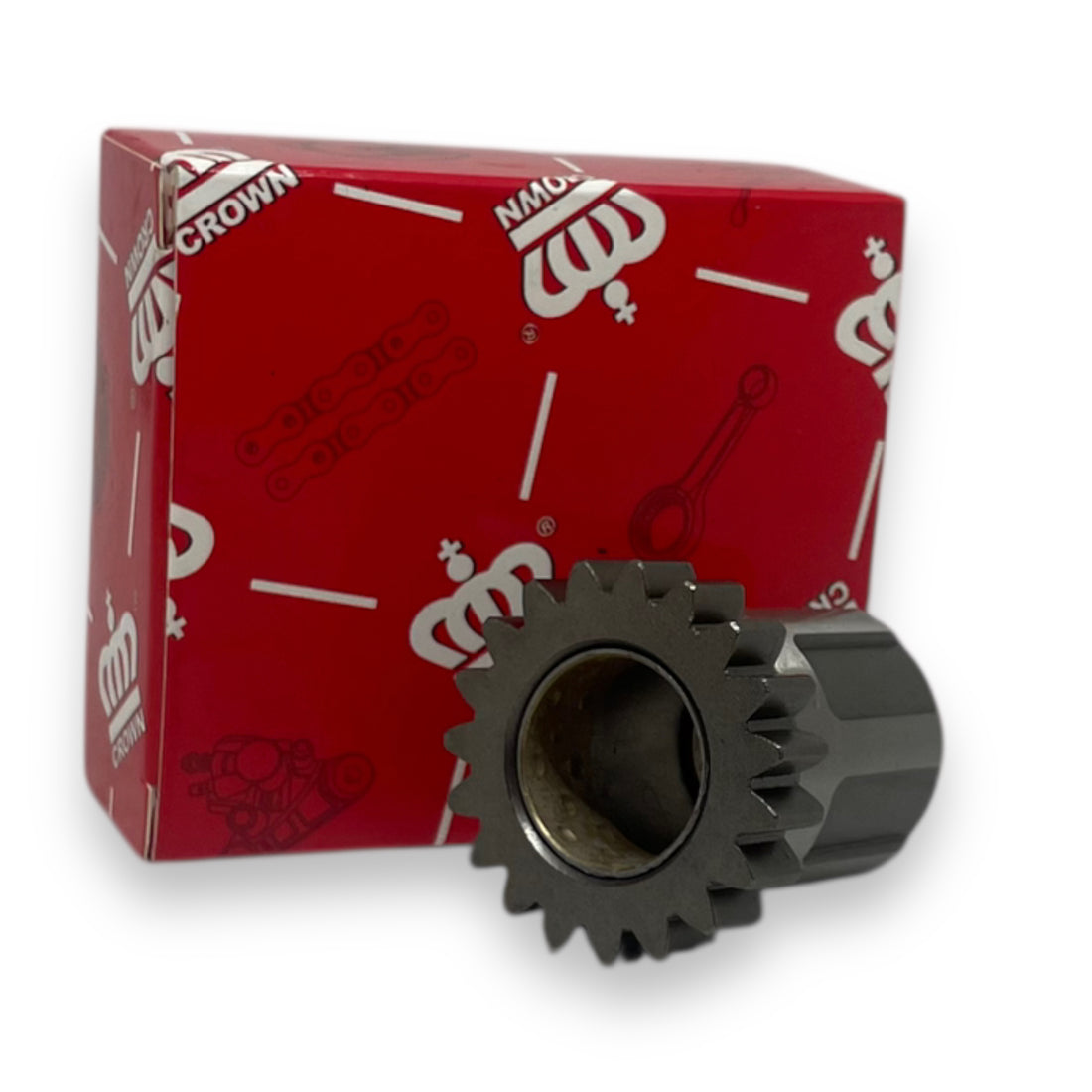 PIÑON CRANK CLUTCH (19T) "CROWN" AKT-200