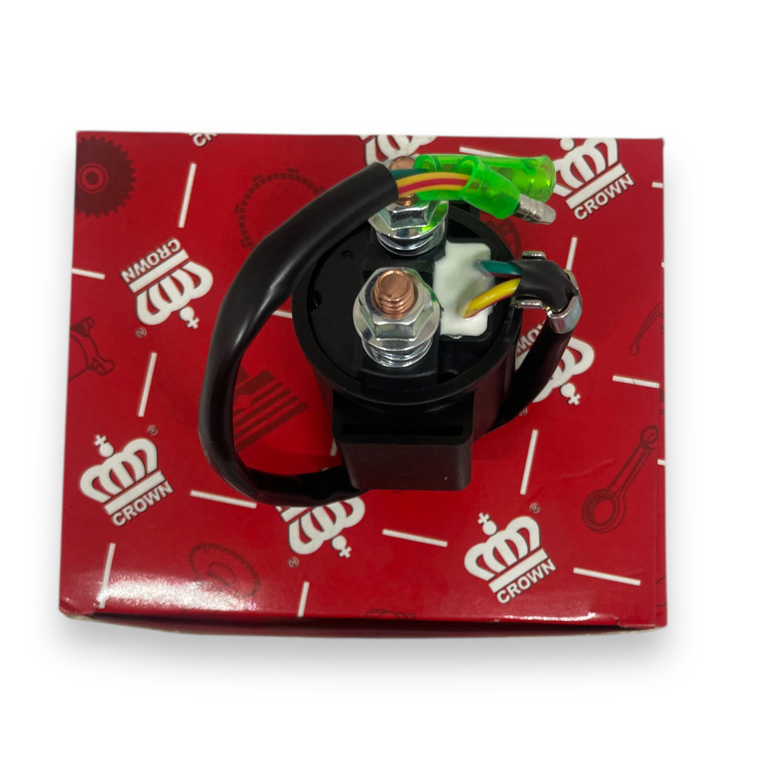 RELAY ARRANQUE "CROWN" AKT-125/AKT-110 (CABLE LARGO)
