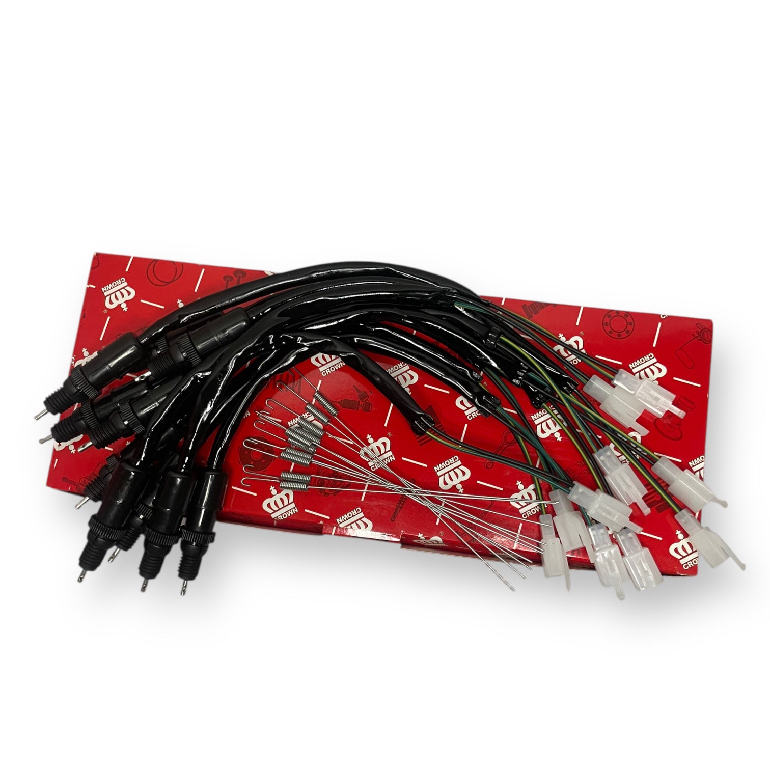 SWITCHE FRENO TRASERO (TROMPO STOP) (BOLSA X10)"CROWN" BOXER CT 100/DISCOVER 125 ST/PULSAR 200 NS