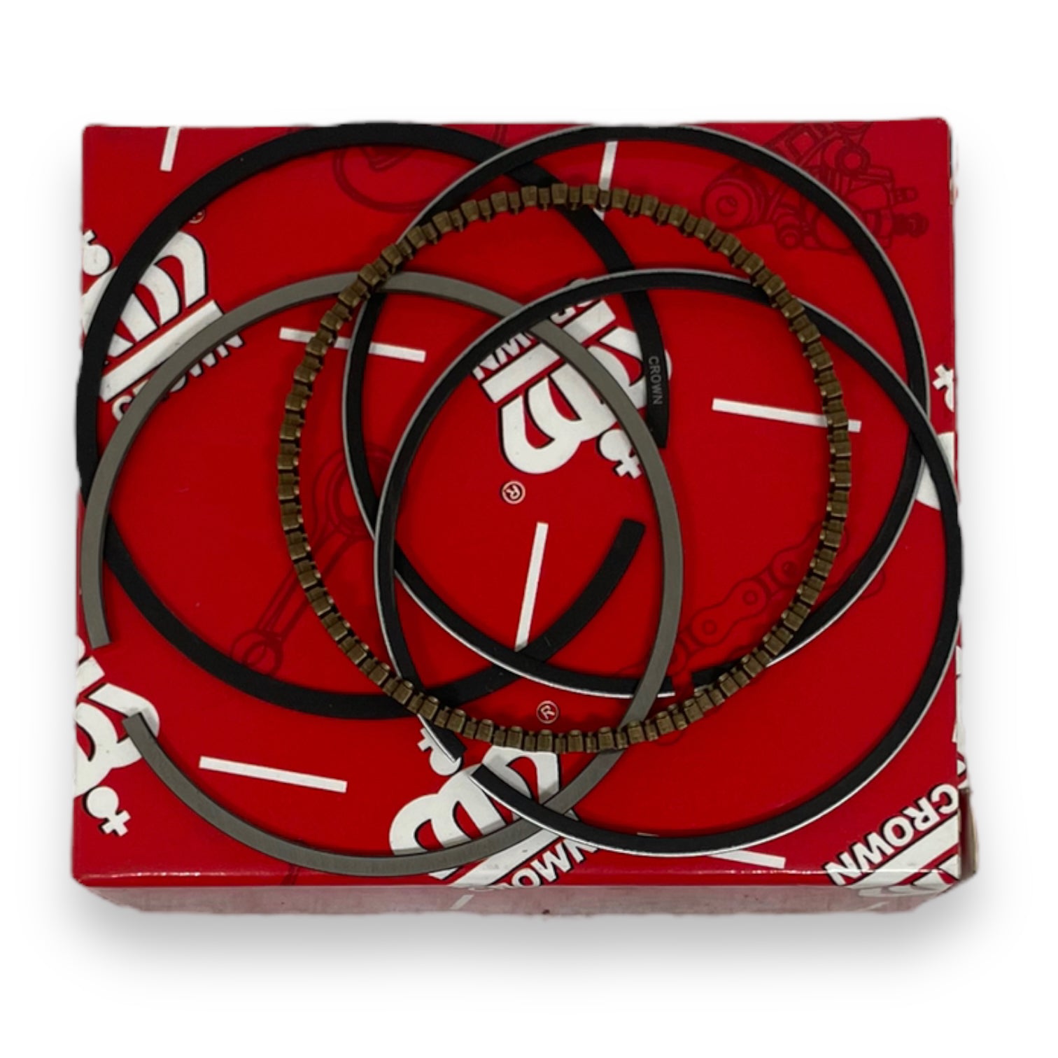 ANILLOS STD "CROWN" AKT-110-SCOOTER-125