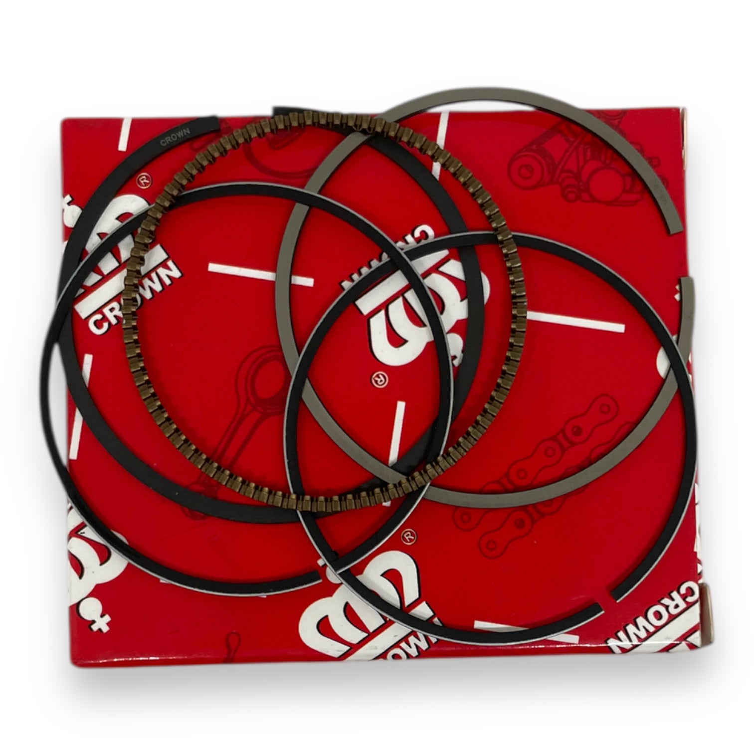 ANILLOS 0.75 "CROWN" TVS-100 SPORT