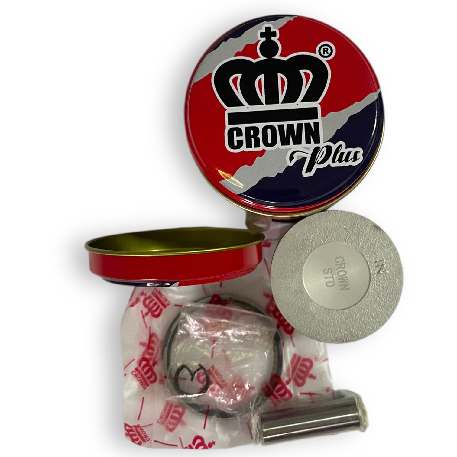 KIT PISTON STD "CROWN" "TIPO ORIGINAL" AKT-110