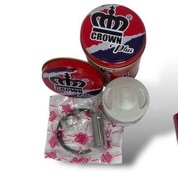 KIT PISTON 0.50 "CROWN" "TIPO ORIGINAL"  AKT-125 FLEX