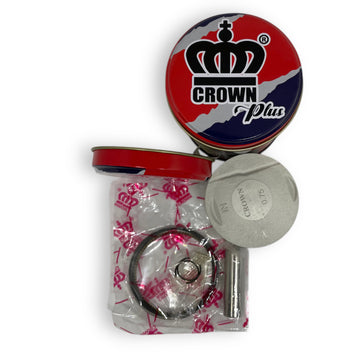 KIT PISTON 0.75 "CROWN" "TIPO ORIGINAL"(CAJA METALICA) SPLENDOR-110