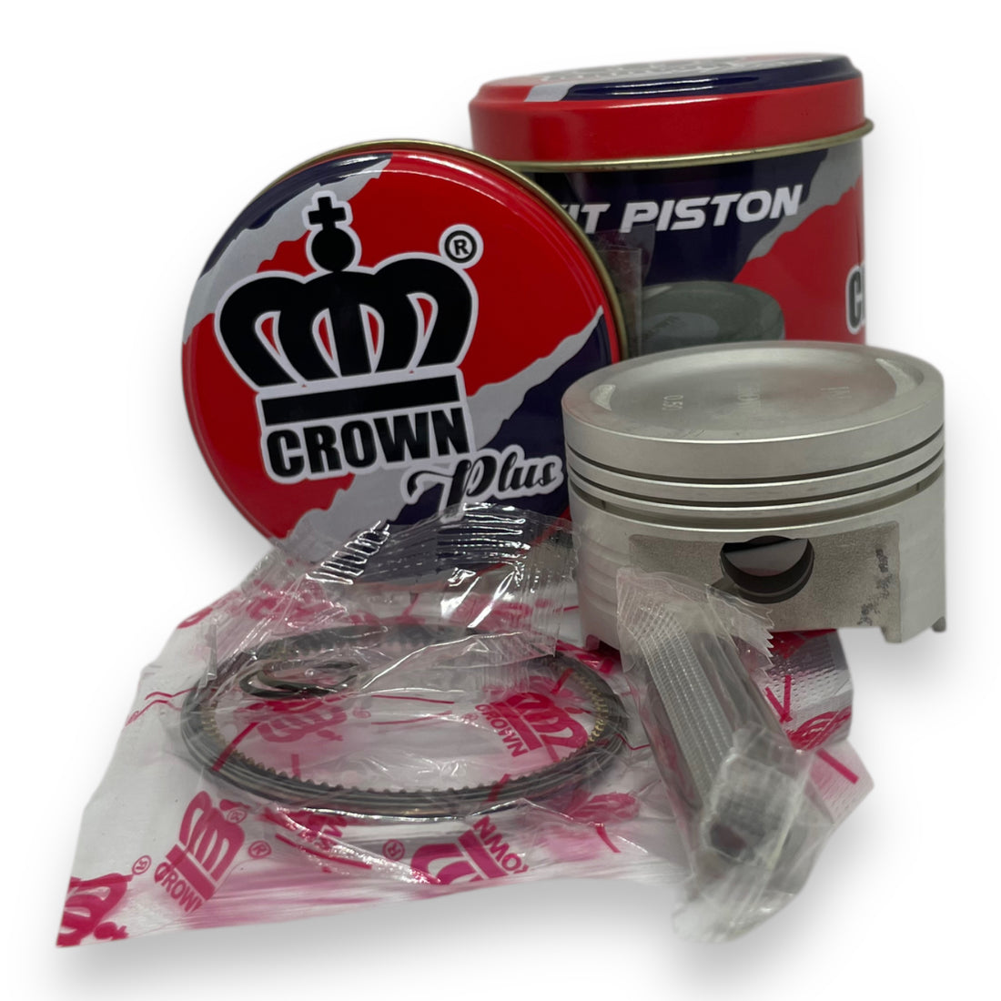 KIT PISTON 0.50 "CROWN" "TIPO ORIGINAL" CB-1/ CB-125F