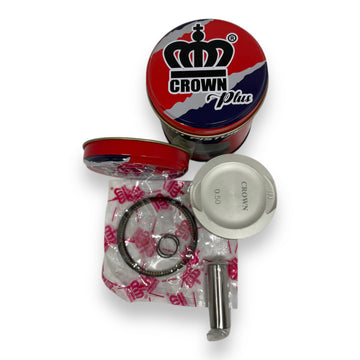 KIT PISTON 0.50 "CROWN" "TIPO ORIGINAL" CBF-125/XR125 DE CADENILLA/CB-125 POWER SPORT/MRX-125