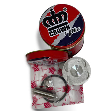 KIT PISTON 0.50 "CROWN" "TIPO ORIGINAL" DISCOVER-100M/DISCOVER-110 
(4 VALVULAS)