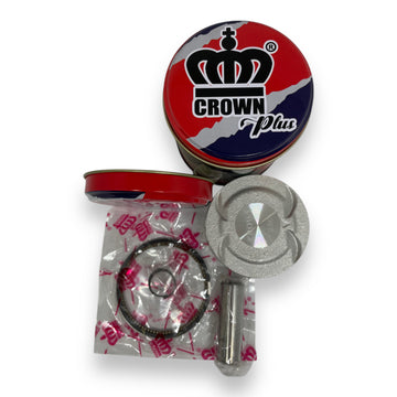 KIT PISTON 0.50 "CROWN" "TIPO ORIGINAL" DISCOVER-125 ST(4 VALVULAS)