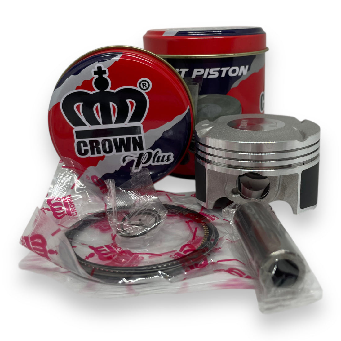 KIT PISTON 0.25 "CROWN" "TIPO ORIGINAL" PULSAR-150NS