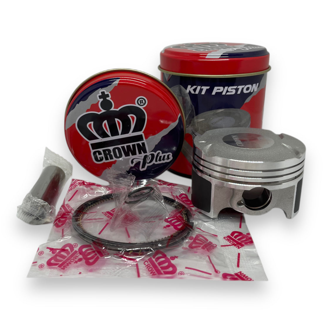 KIT PISTON 0.50 "CROWN" "TIPO ORIGINAL" PULSAR-150NS