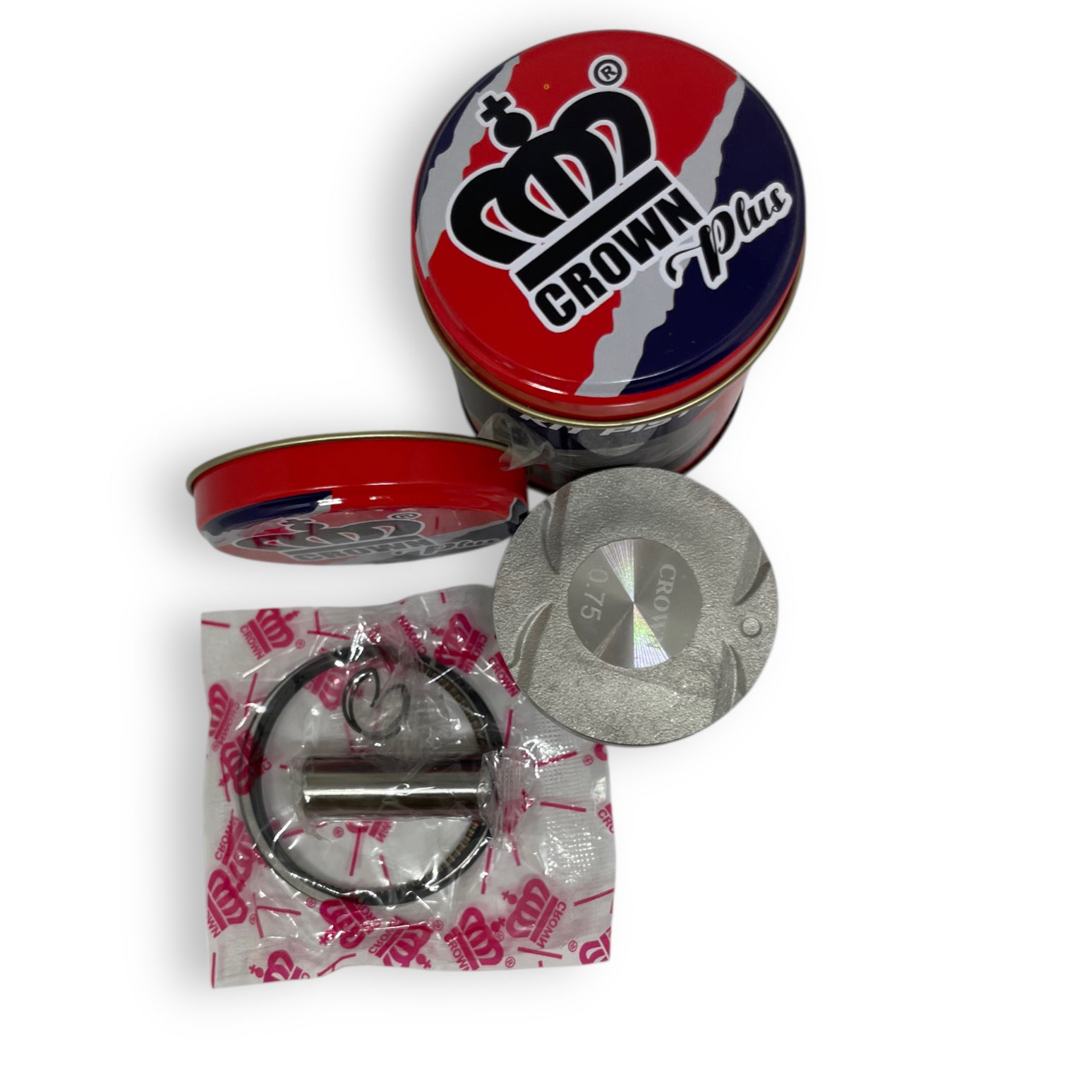 KIT PISTON 0.75 "CROWN" "TIPO ORIGINAL" PULSAR-150NS