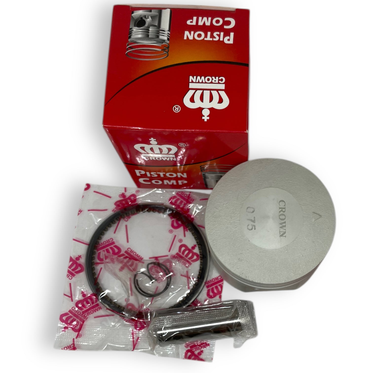 KIT PISTON 0.75 "CROWN" "TIPO ORIGINAL" PULSAR 180