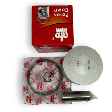 KIT PISTON 1.00 "CROWN" "TIPO ORIGINAL" PULSAR 180