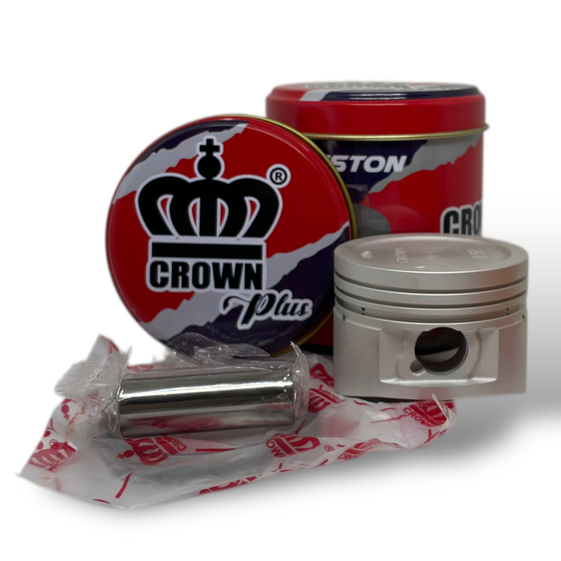KIT PISTON 0.50 "CROWN" "TIPO ORIGINAL" CRYPTON-115