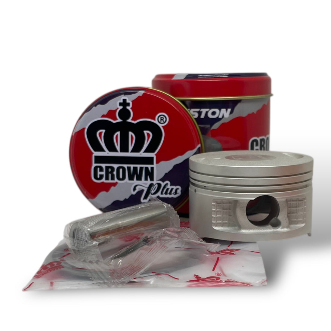 KIT PISTON 0.25 "CROWN" "TIPO ORIGINAL" FZ-16/SZR-160/FAZER