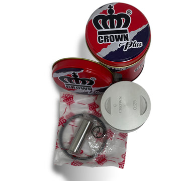 KIT PISTON 0.25 "CROWN" "TIPO ORIGINAL" GN-125H