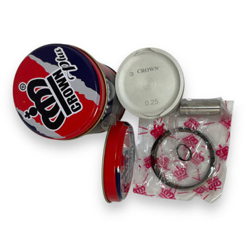 KIT PISTON 0.25 "CROWN" "TIPO ORIGINAL" GIXXER-150