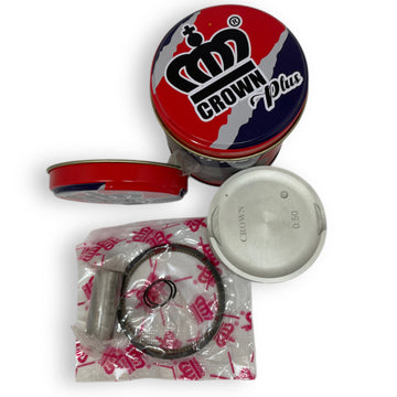 KIT PISTON 0.50 "CROWN" "TIPO ORIGINAL" GIXXER-150