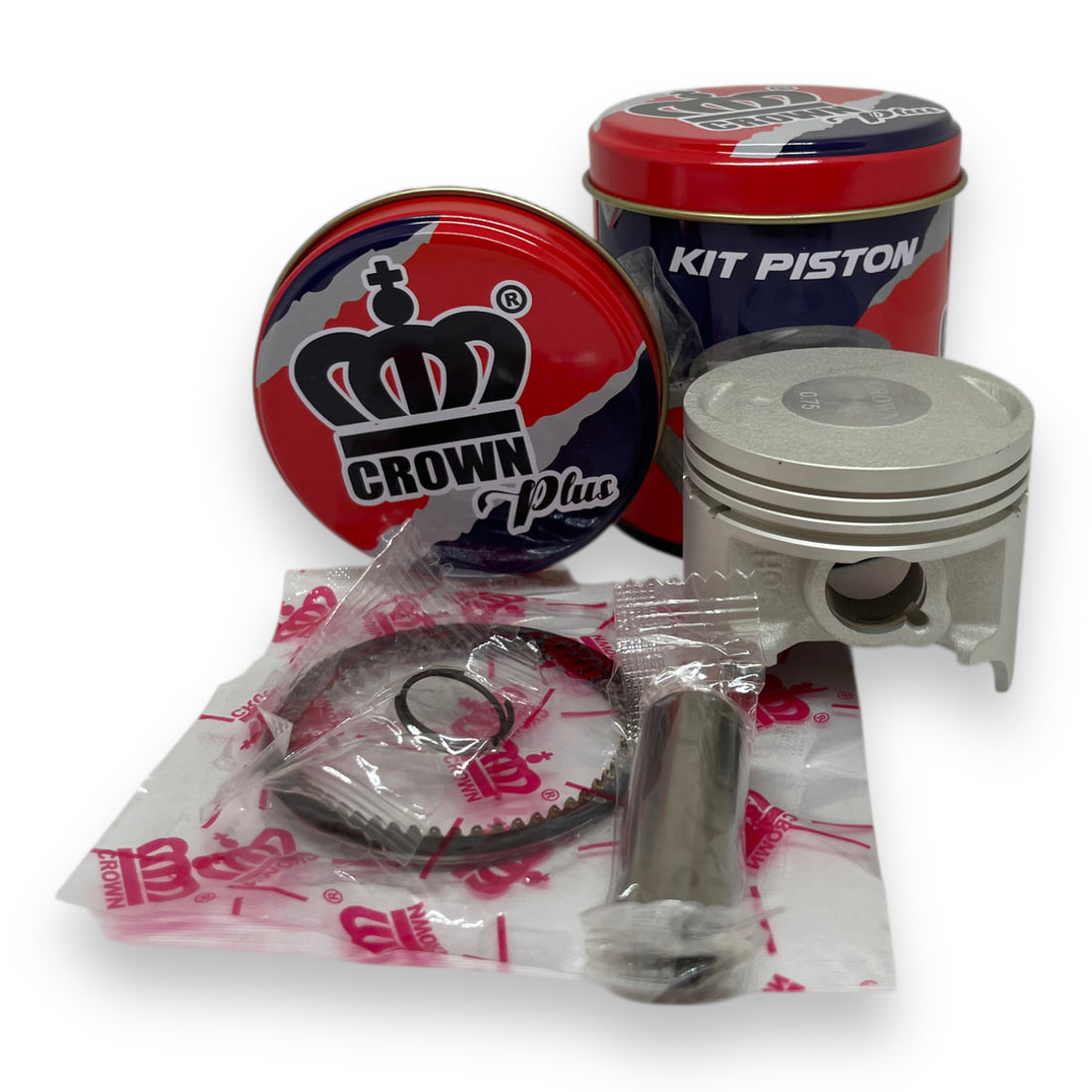 KIT PISTON 0.75 "CROWN" "TIPO ORIGINAL" AX-4 / VIVA-R