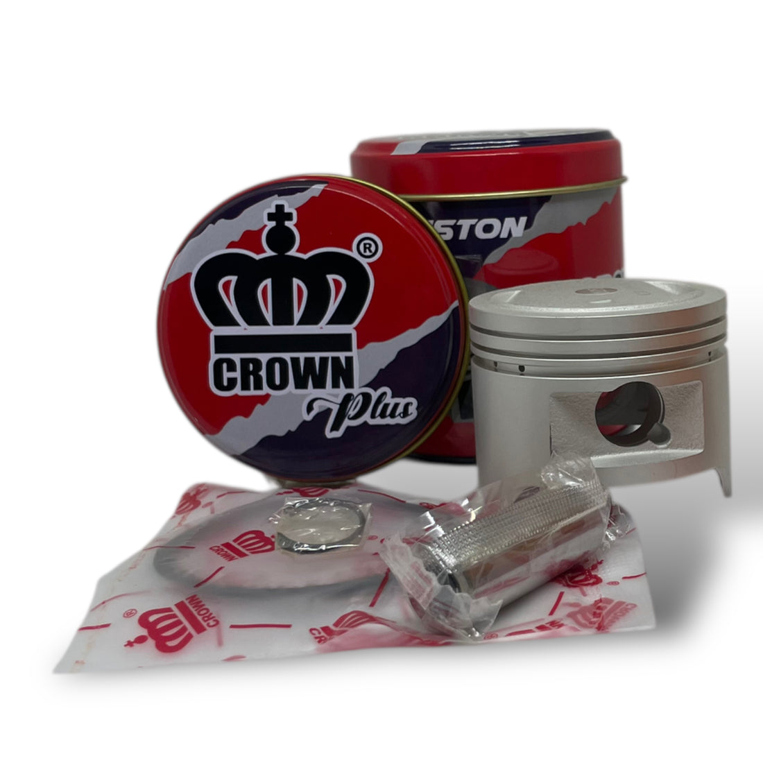 KIT PISTON 0.25 "CROWN" "TIPO ORIGINAL" VIVA/VIVAX-115
