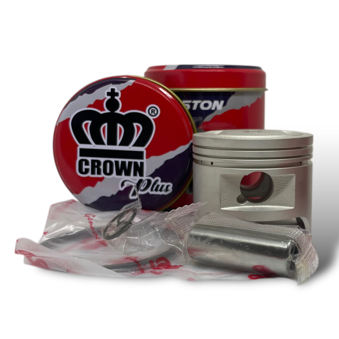 KIT PISTON 0.50 "CROWN" "TIPO ORIGINAL" VIVA /VIVAX-115