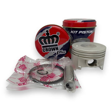 KIT PISTON 1.00 "CROWN" "TIPO ORIGINAL" BEST-125