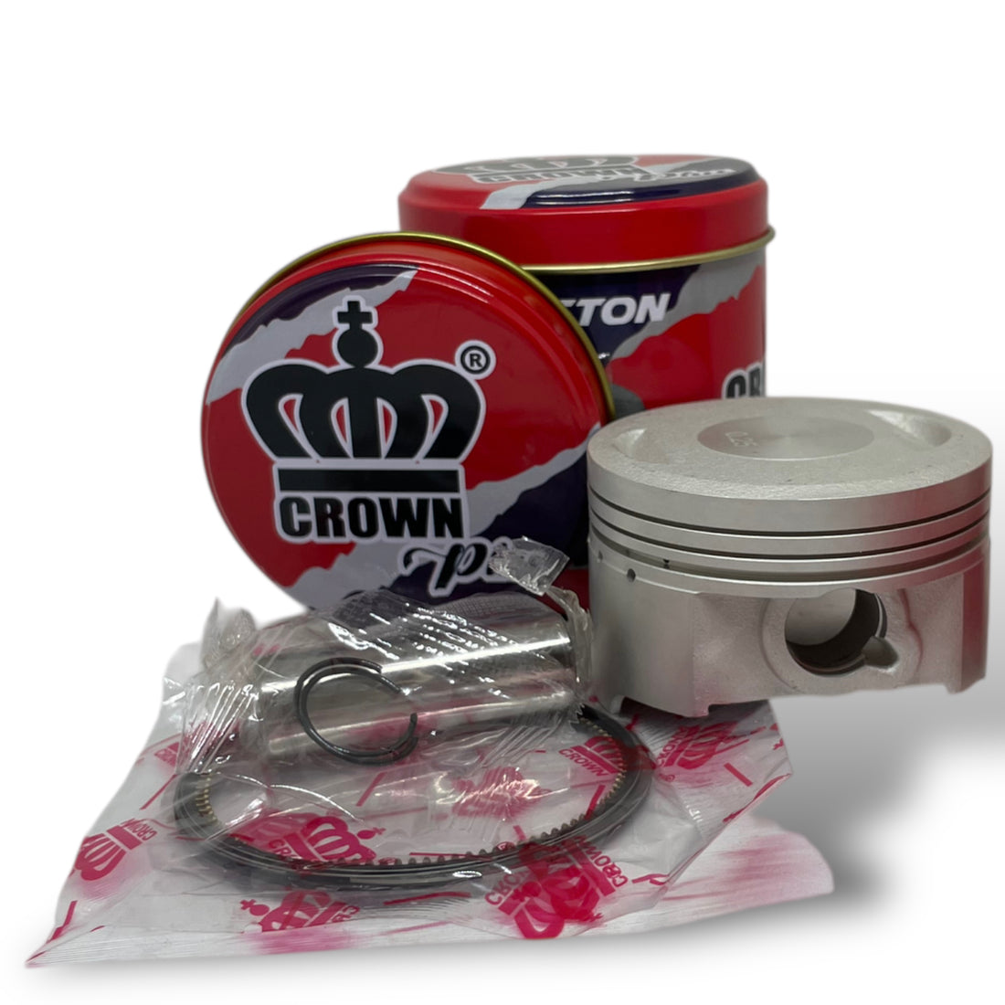 KIT PISTON 0.25 "CROWN" "TIPO ORIGINAL" RTR-160 APACHE 2V