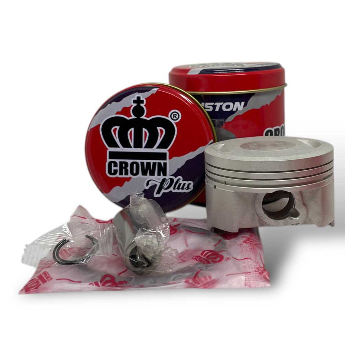 KIT PISTON 0.50 "CROWN" "TIPO ORIGINAL" RTR-160 APACHE 2V
