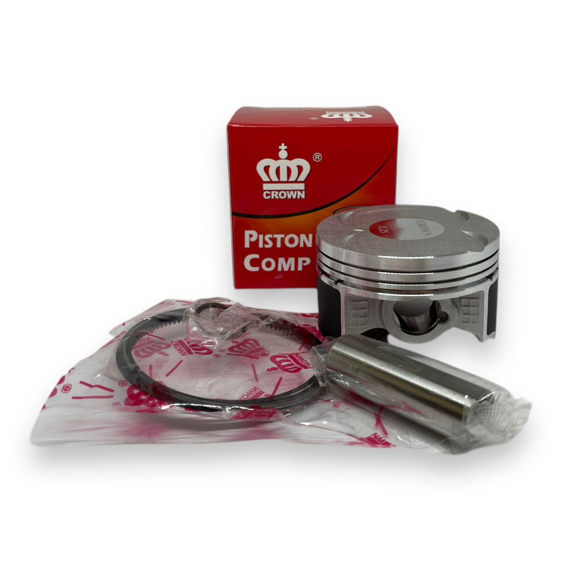 KIT PISTON 0.25 "CROWN" "TIPO ORIGINAL" RTR-160 APACHE 4V