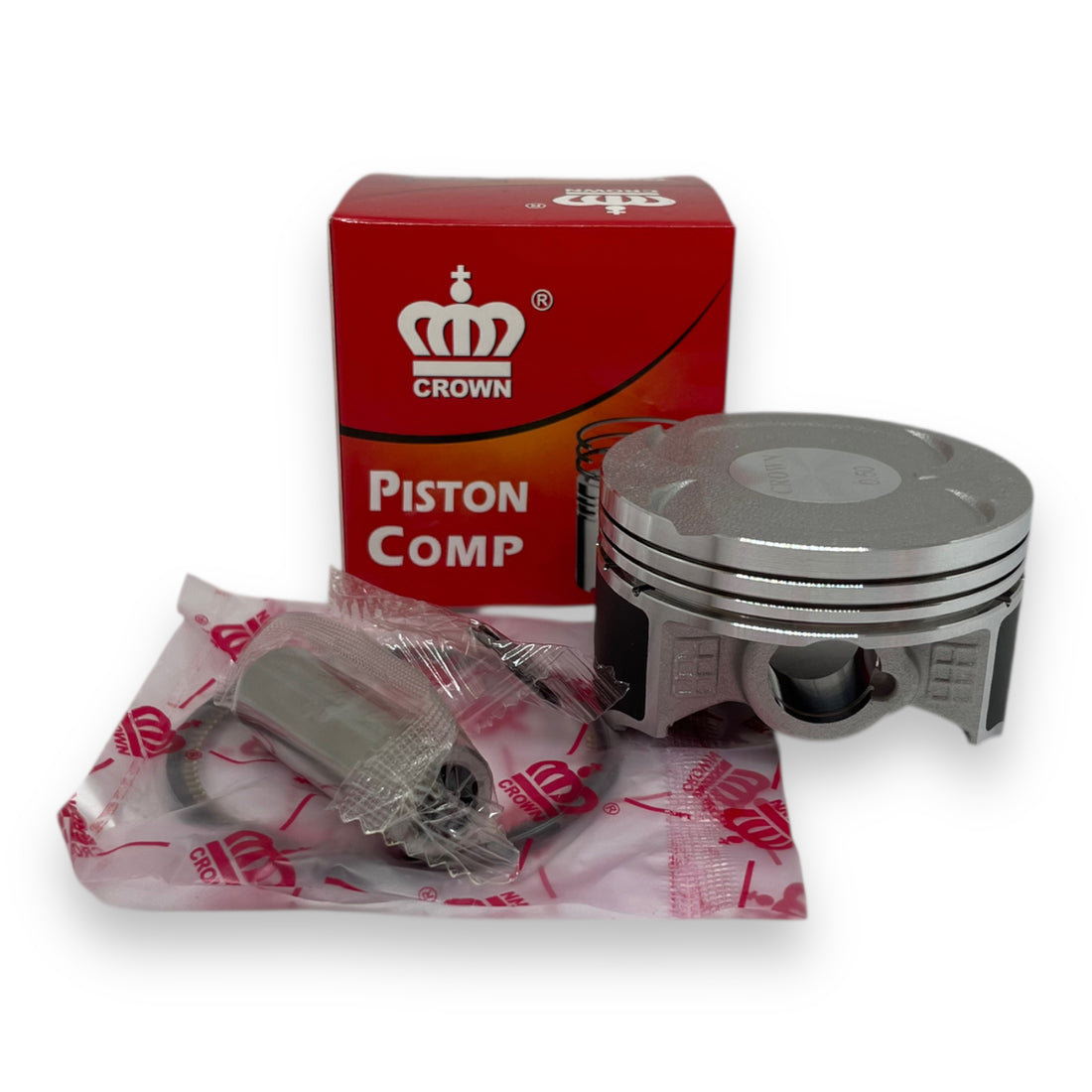 KIT PISTON 0.50 "CROWN" "TIPO ORIGINAL" RTR-160 APACHE 4V
