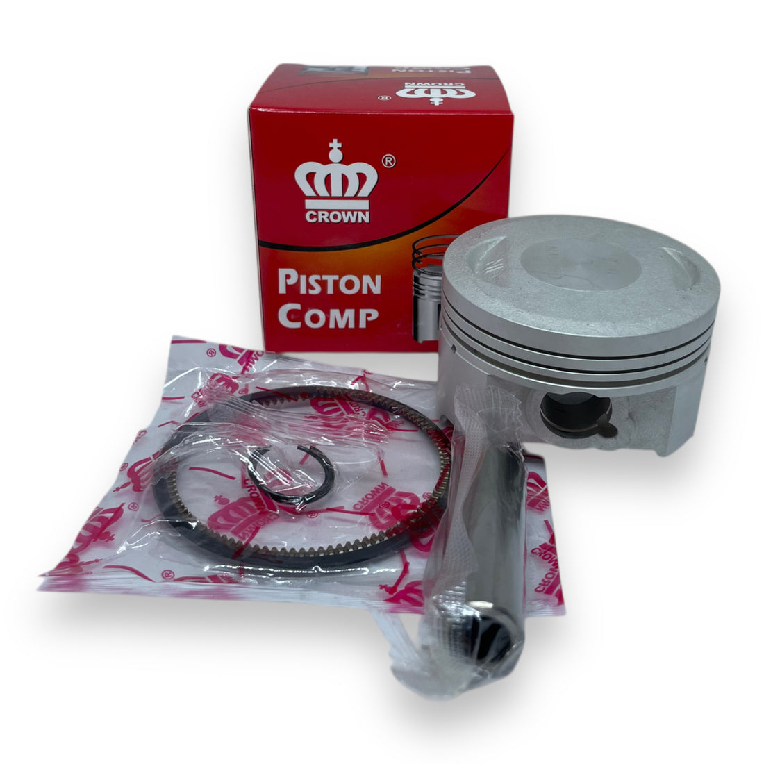 KIT PISTON 0.25 "CROWN" "TIPO ORIGINAL" RTR-180 APACHE 2V